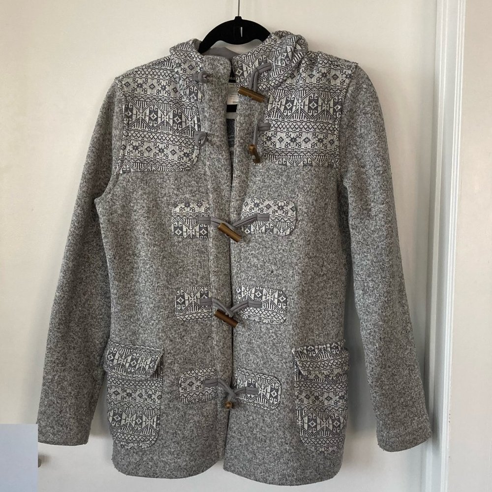 Patagonia Women’s S Better Sweater Icelandic Coat Toggle
